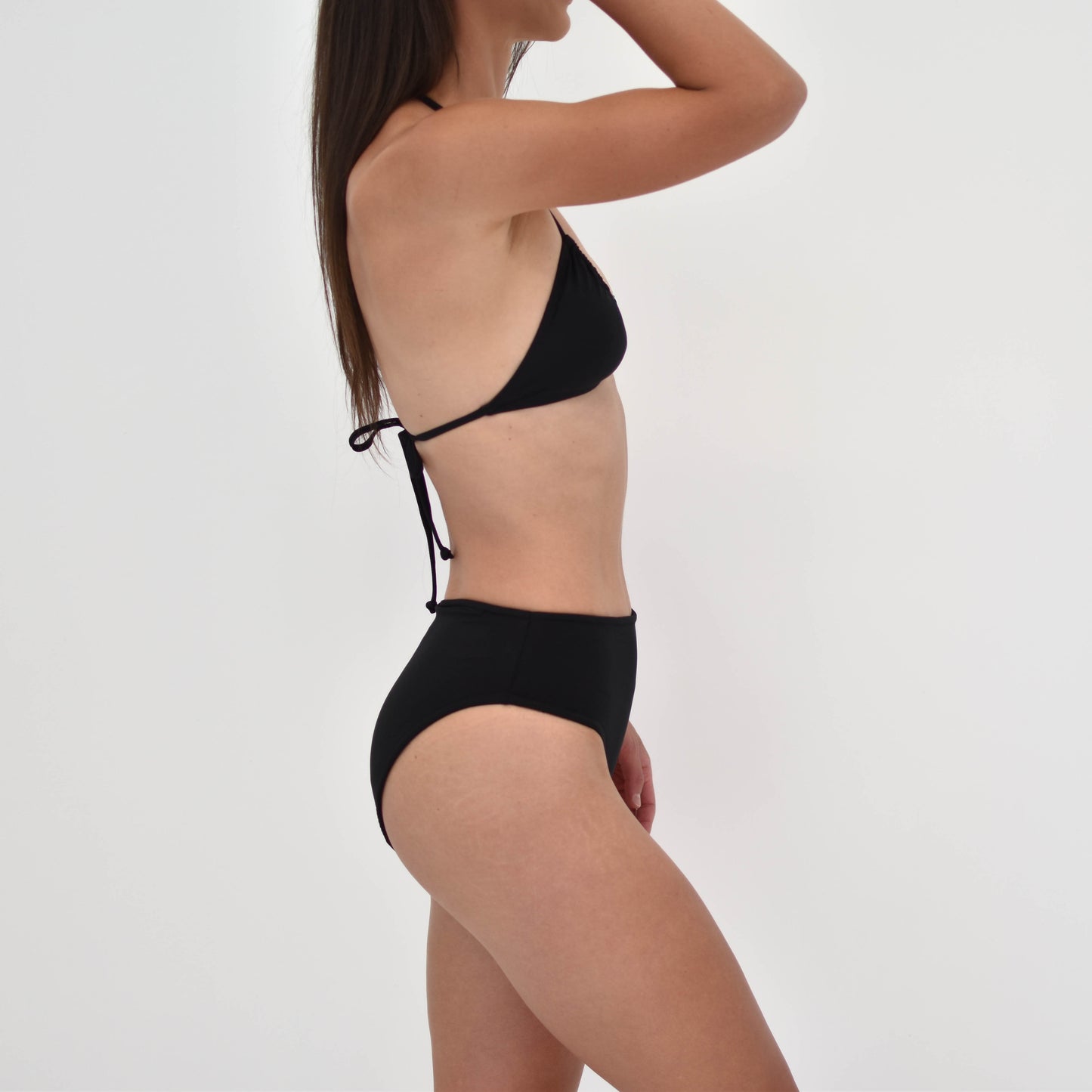 The Eva High Leg High Waist Bikini Brief - Period Proof