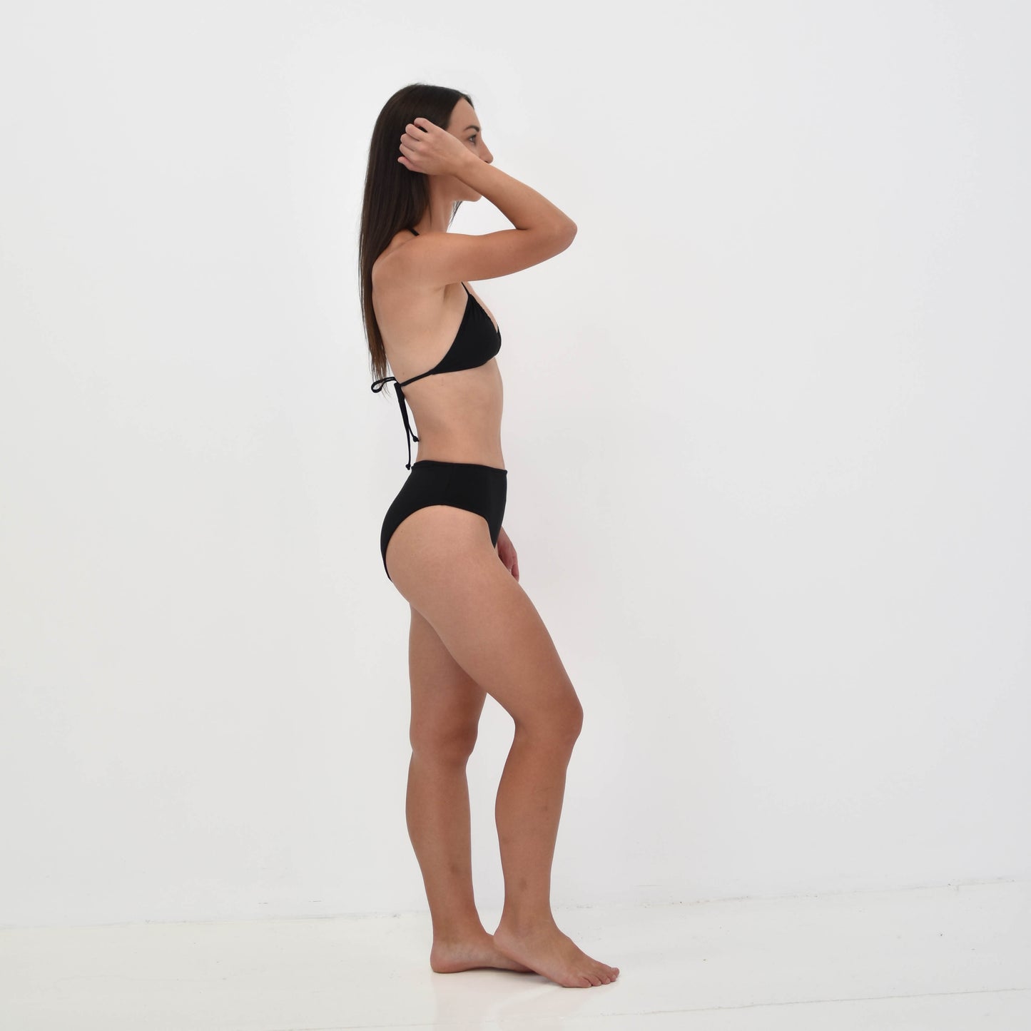 The Eva High Leg High Waist Bikini Brief - Period Proof