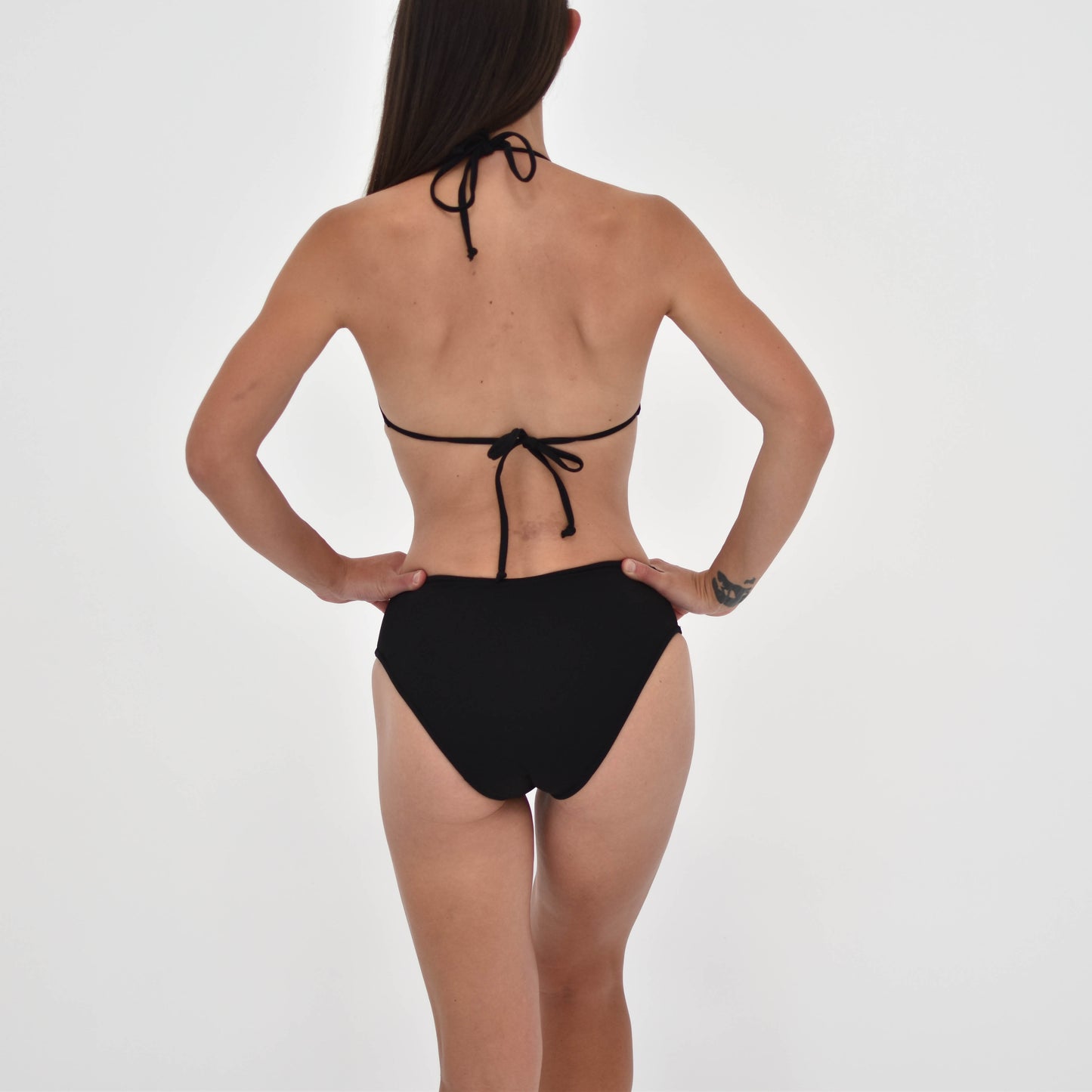 The Eva High Leg High Waist Bikini Brief - Period Proof