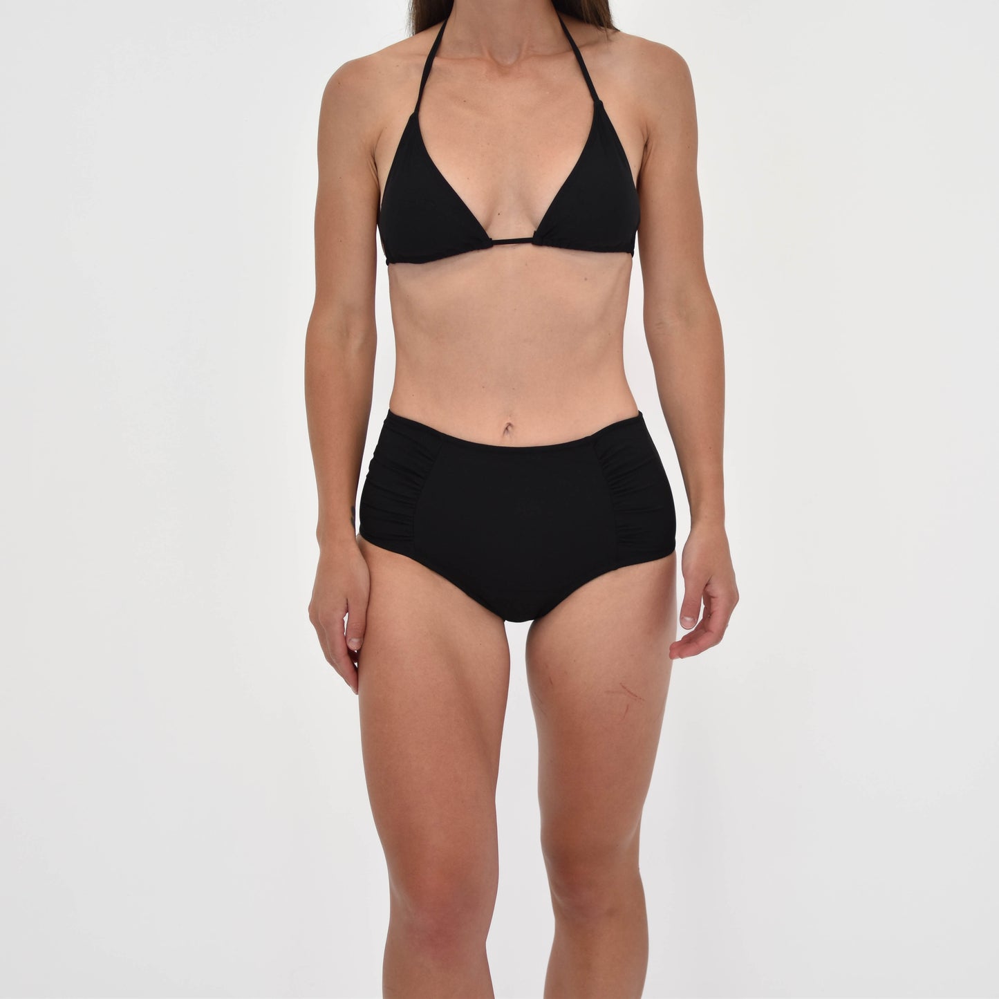 The Akira Ruched High Waist Brief - Period Proof