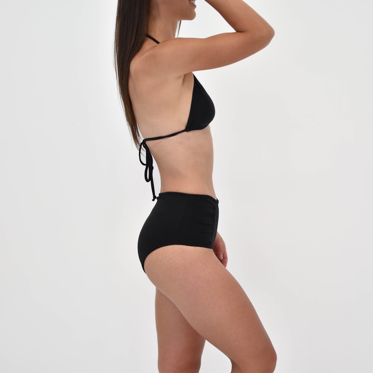 The Akira Ruched High Waist Brief - Period Proof